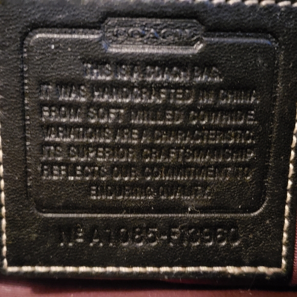 Coach Black Briefcase - Picture 3 of 8